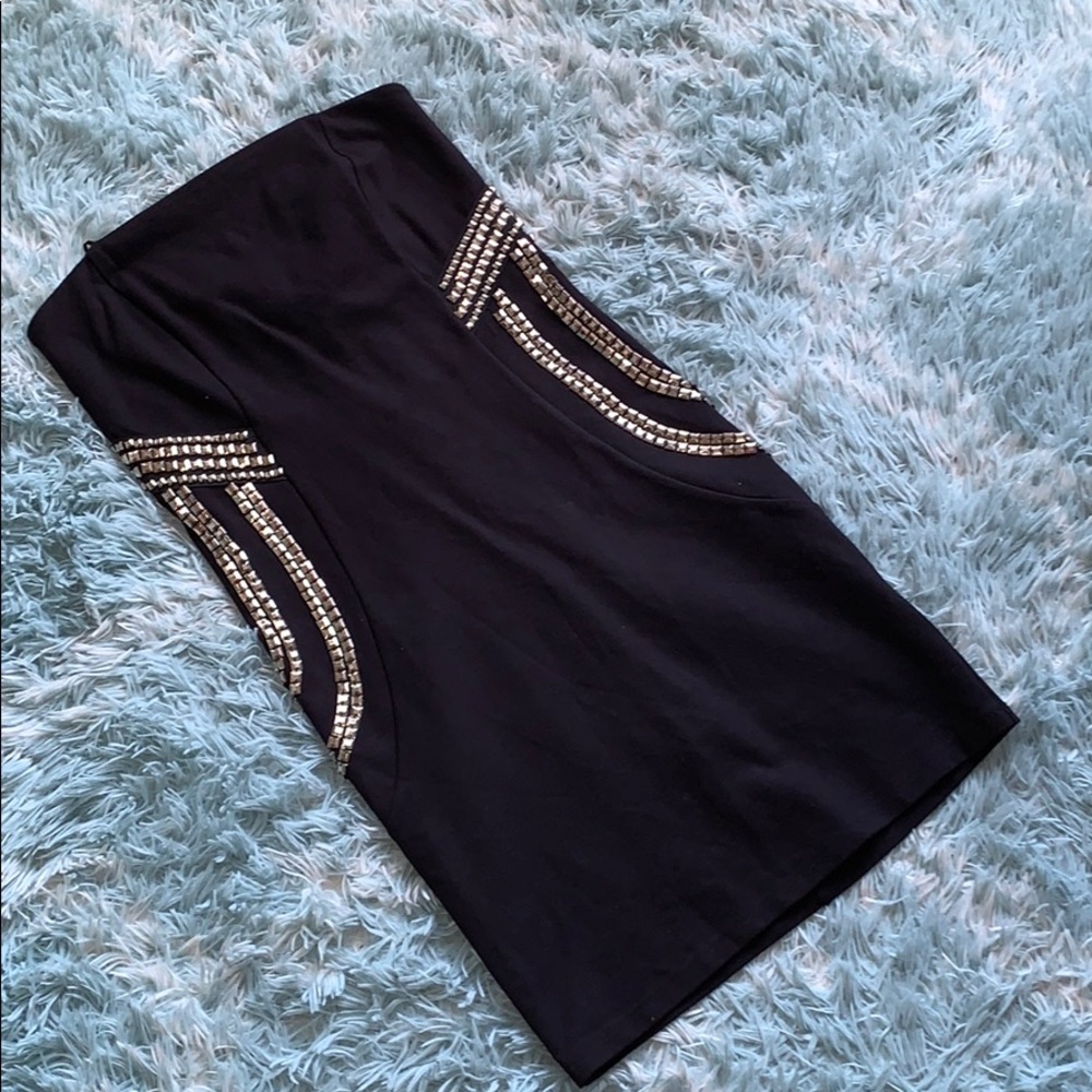 GUESS women’s studded, black dress size 6